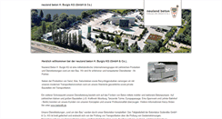 Desktop Screenshot of neuland-beton.de